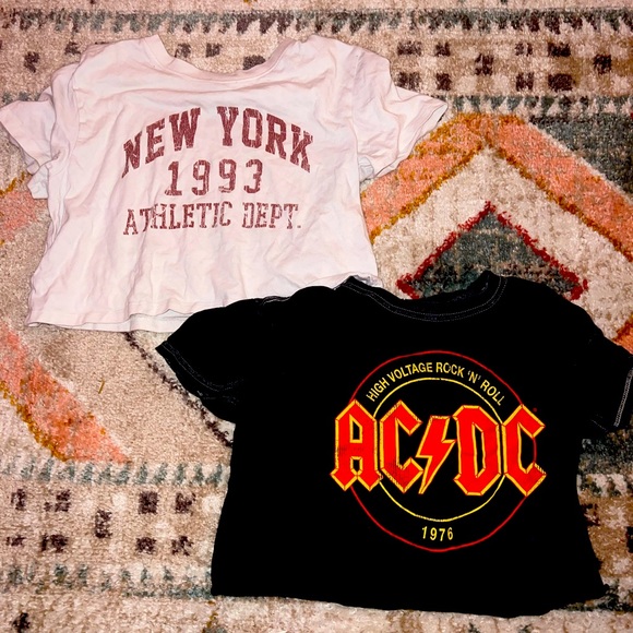 2 cropped vintage t shirts - Picture 5 of 5